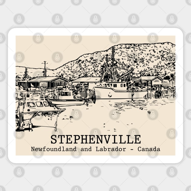 Stephenville - Newfoundland and Labrador Magnet by Lakeric